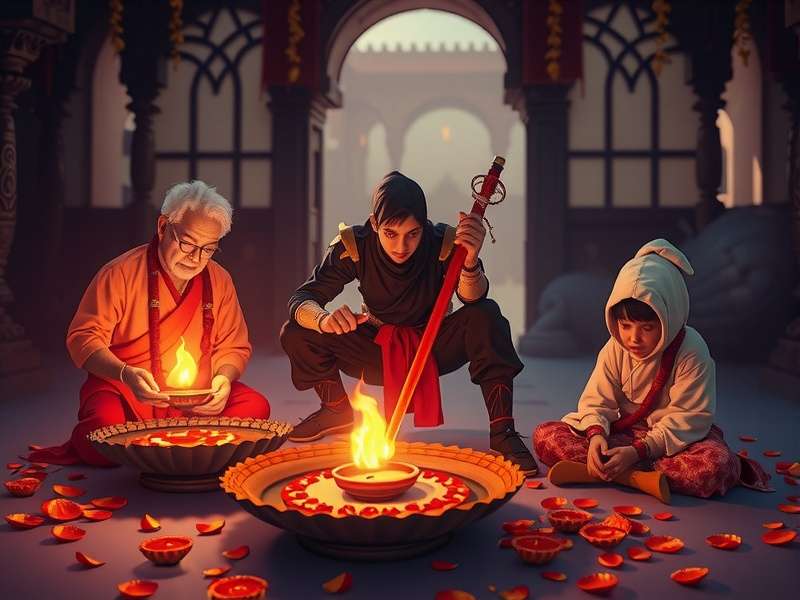 Nalanda Ninjas Diwali Event